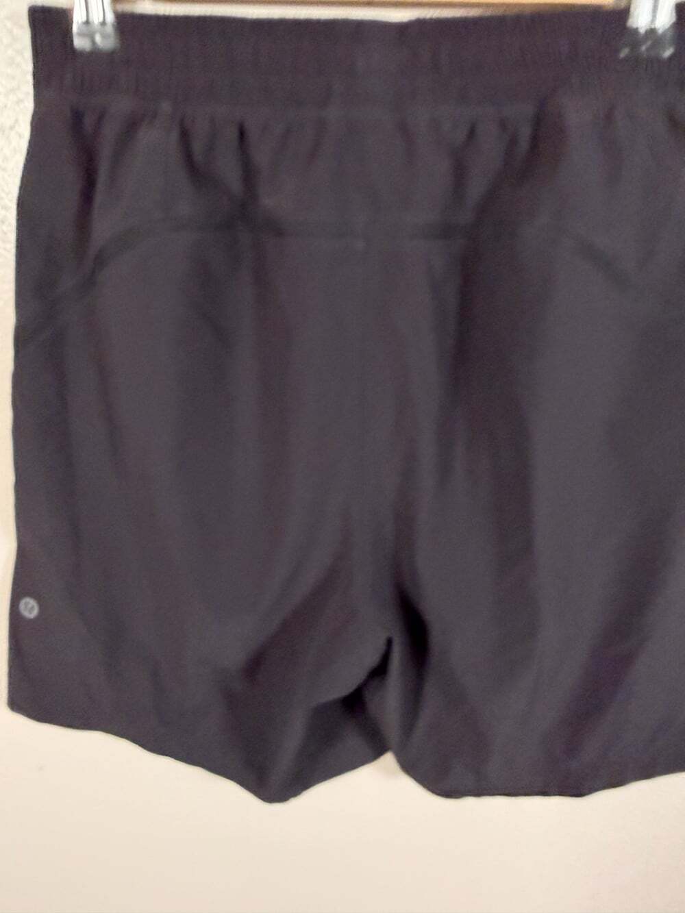 Lululemon Pace Breaker Linerless Short 7" Mens Size Small Black Athletic Active - Picture 7 of 9